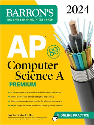 cover image of AP Computer Science a Premium, 2024
